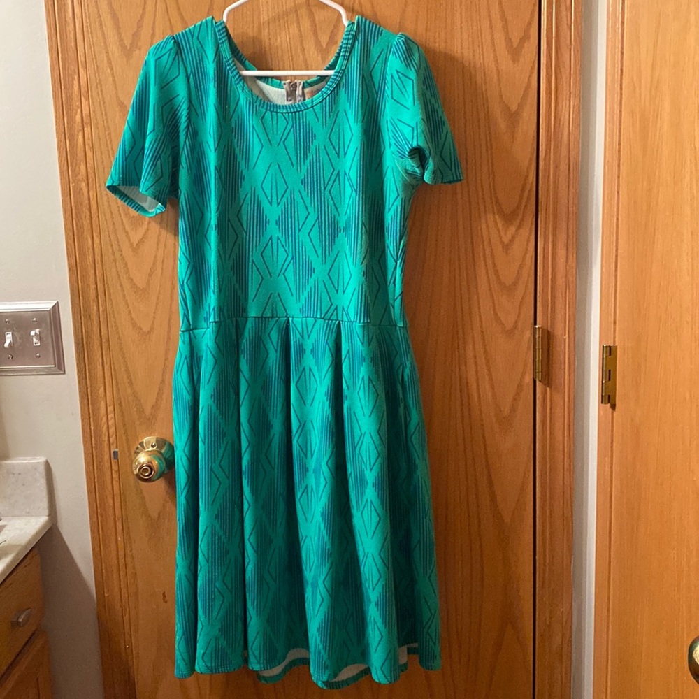 Kelly green Amelia dress